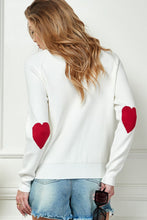 Load image into Gallery viewer, heart elbow sweater
