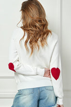 Load image into Gallery viewer, heart elbow sweater
