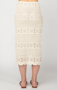 crocheted skirt